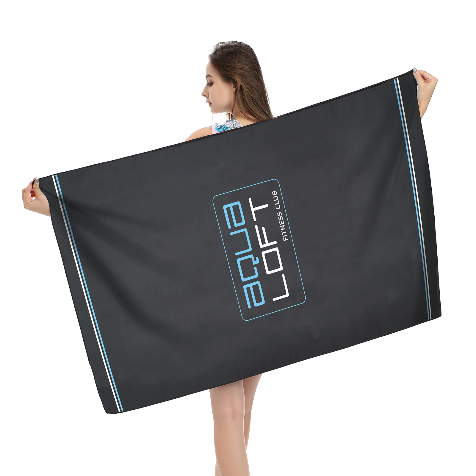 Golf Towel - AQUA Microfiber Quick Dry and Super