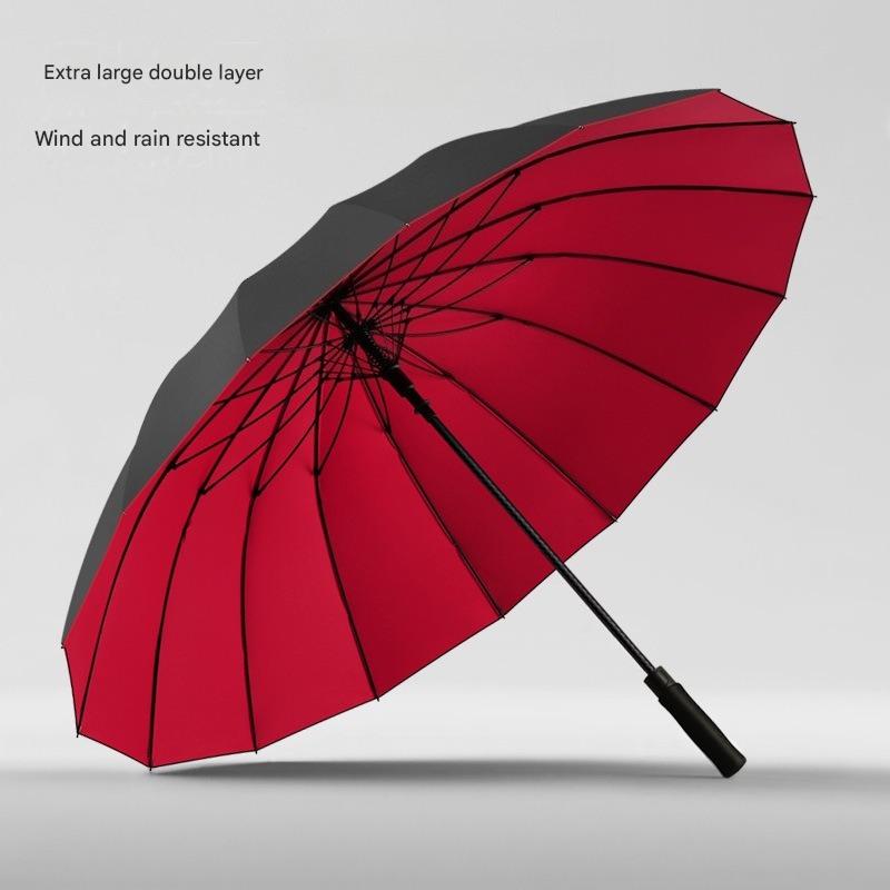 Golf Umbrella - 30 Inch 16 Ribs Automatic Double