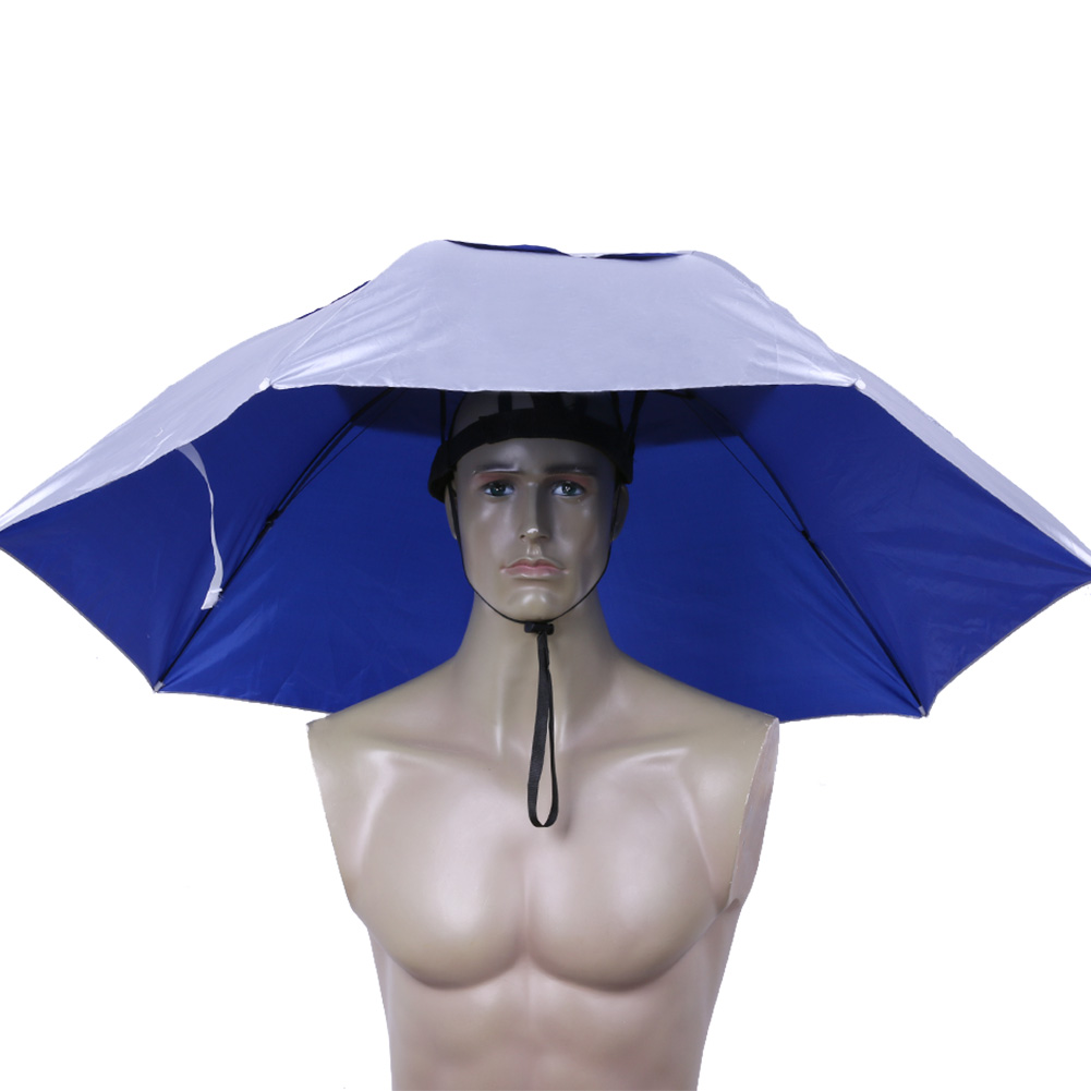 Foldable Head Umbrella Hat Rai - Golf Umbrella ulasan dan harga