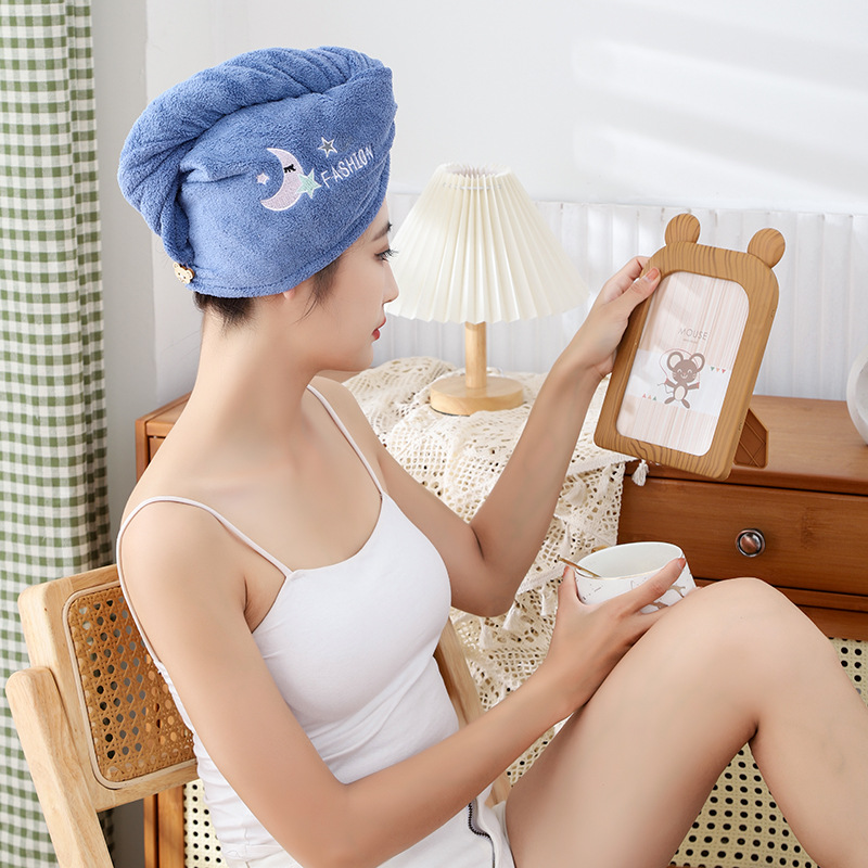 1pc Quickly Dry Hair Hat Super - Golf Towel ulasan dan harga