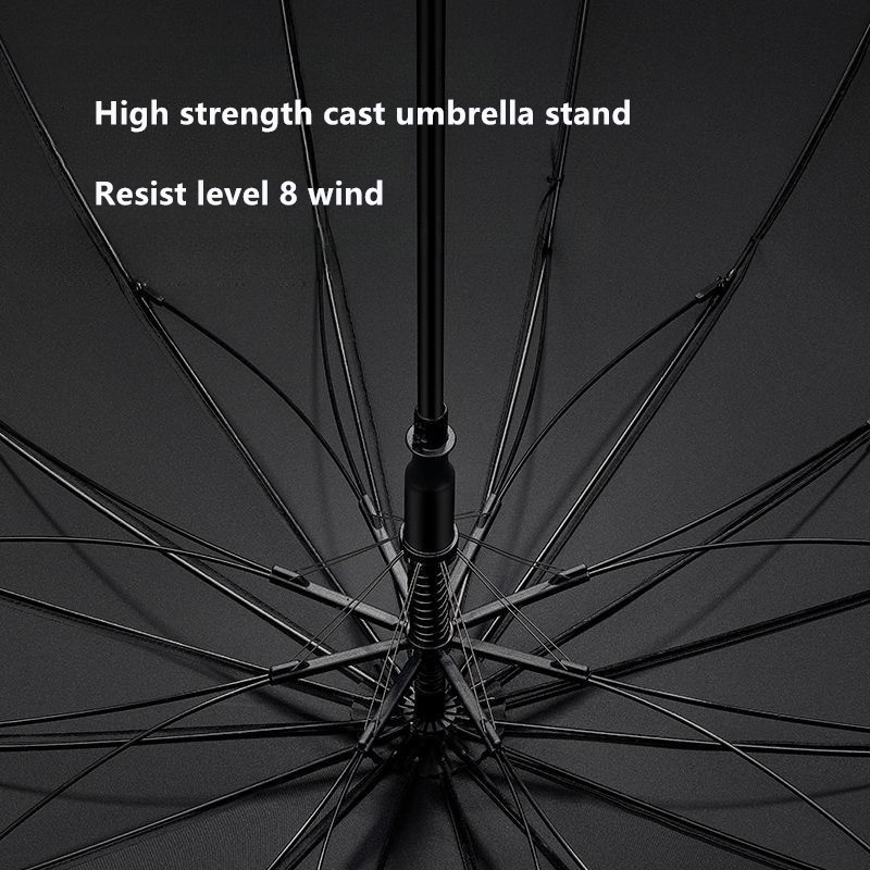 Automatic Wooden Handle Umbrel - Golf Umbrella ulasan dan harga