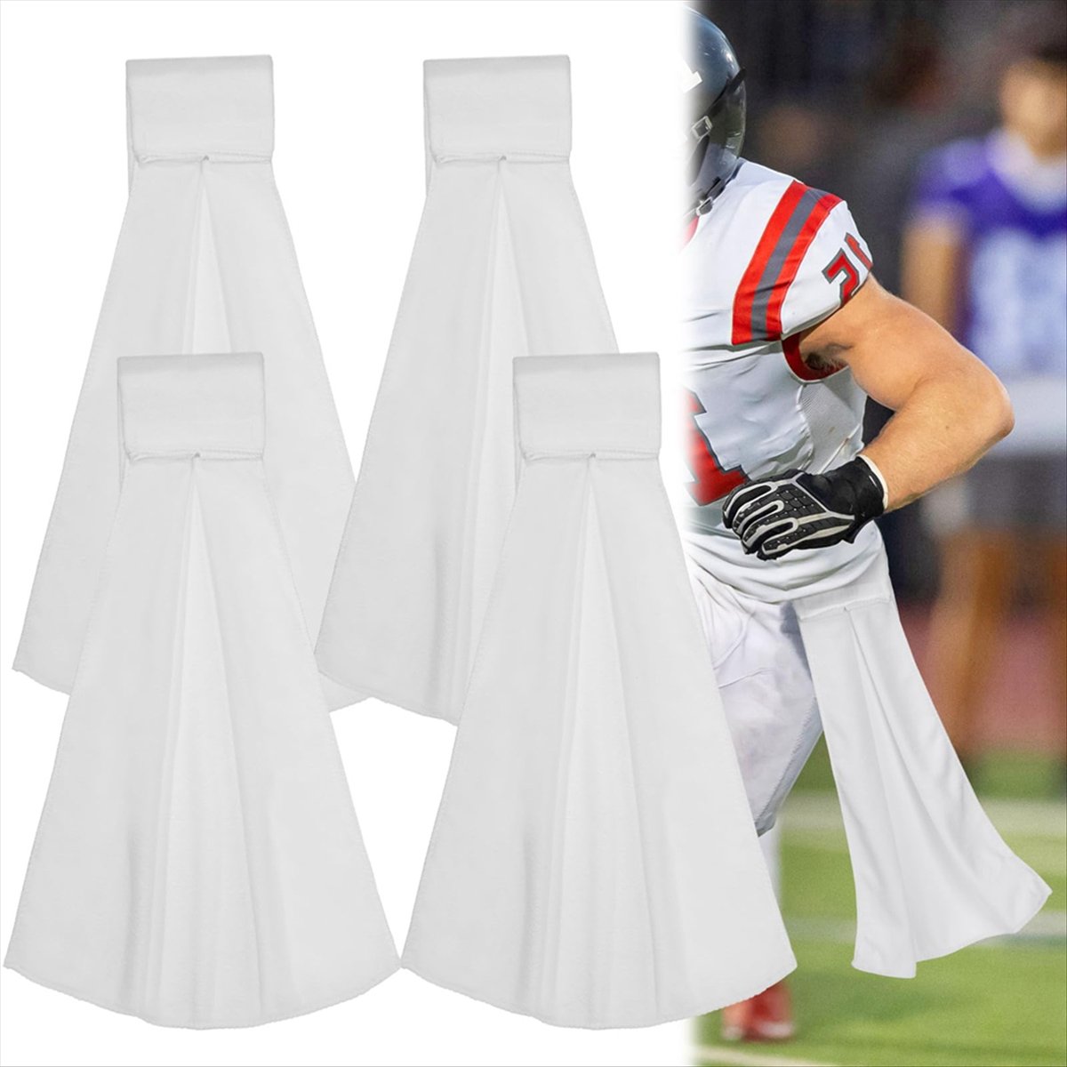 POPULAR-4Pcs Football Towel Hi - Golf Towel ulasan dan harga