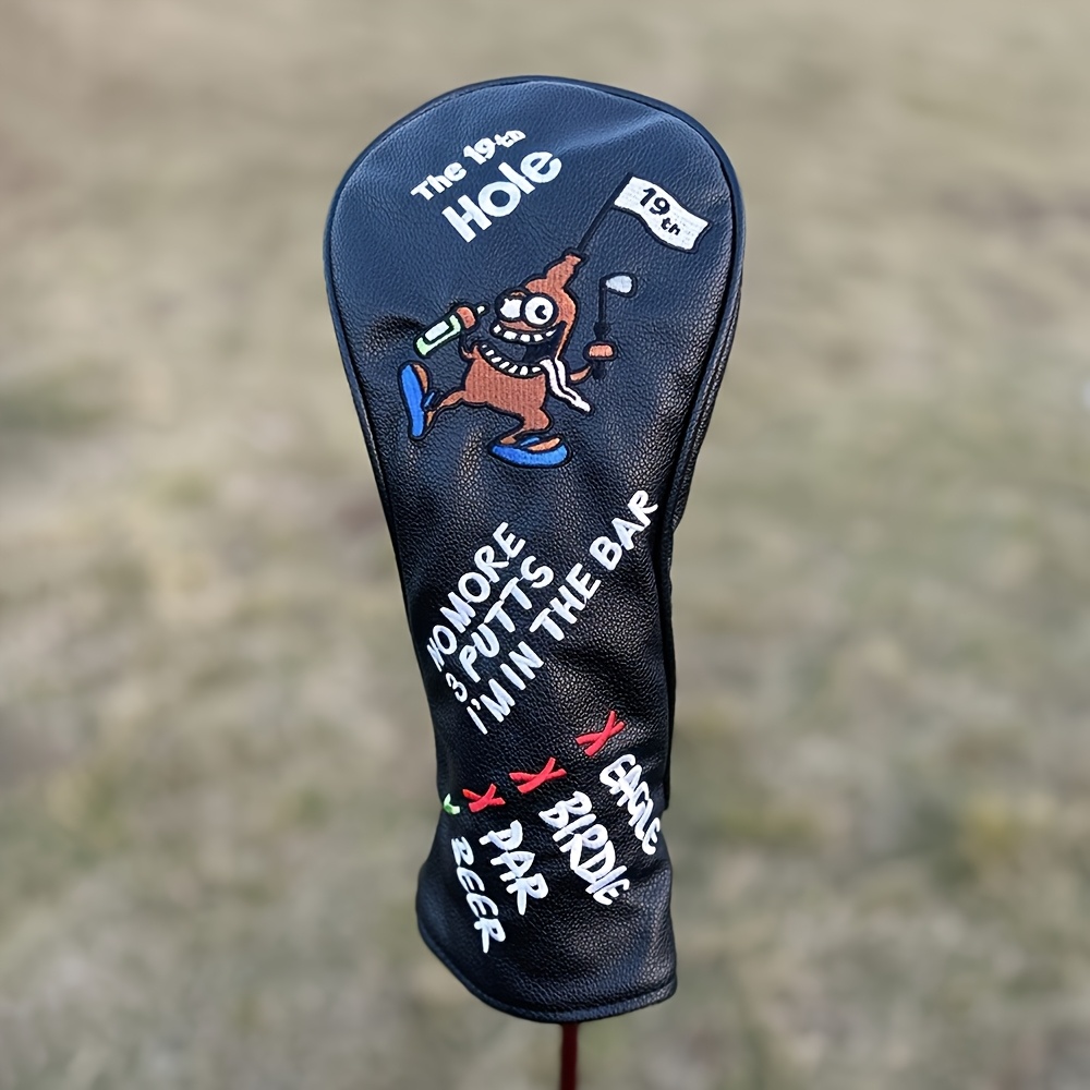 1pc/4pcs Cartoon Pirate Patter - Golf Driver ulasan dan harga