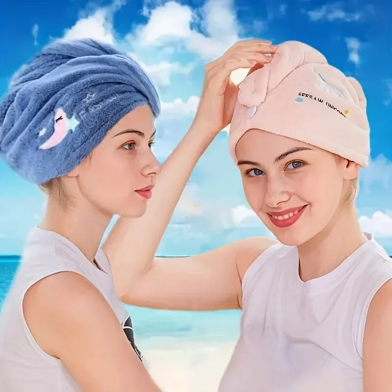 1pc Quickly Dry Hair Hat Super - Golf Towel ulasan dan harga
