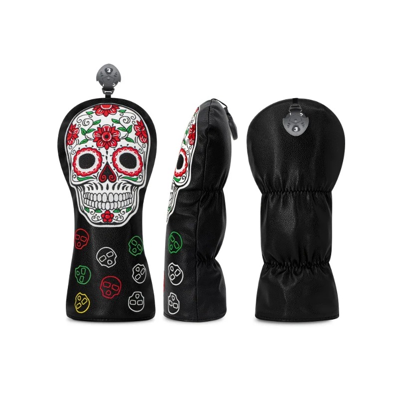 Golf Skull Skeleton Head Cover - Golf Driver ulasan dan harga