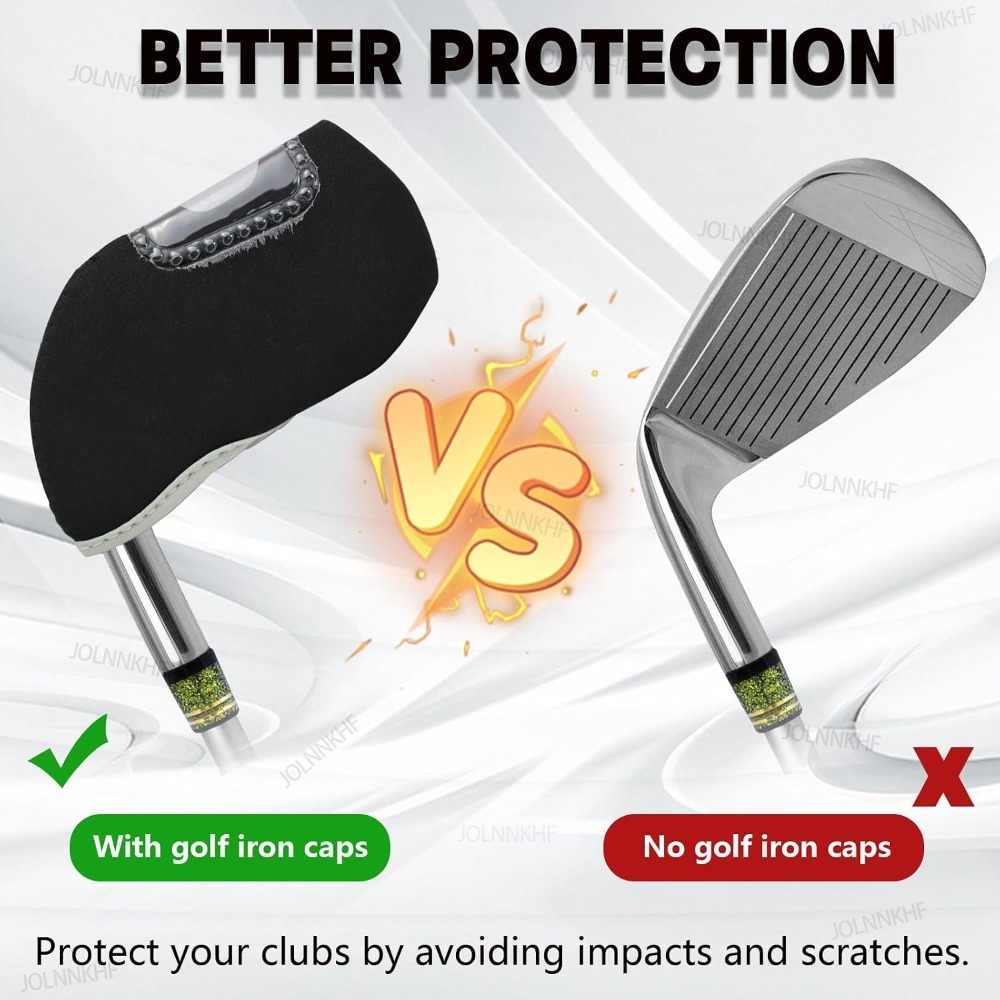 Clear Visible Head Covers 10Pc - Golf Tees ulasan dan harga