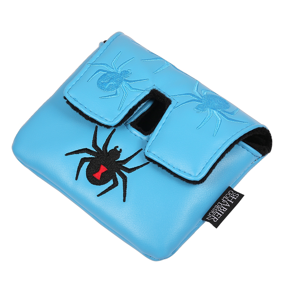 Blue PU Leather Embroidered Ma - Golf Tees ulasan dan harga