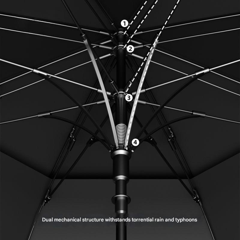 High-End Semi-automatic Long S - Golf Umbrella ulasan dan harga