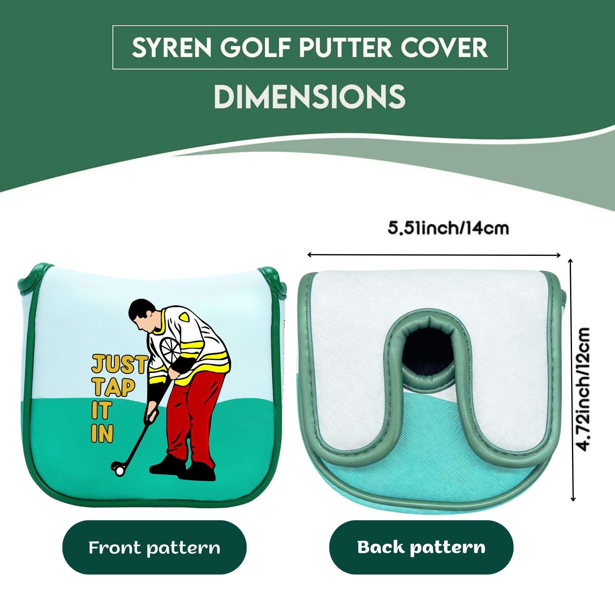 Premium Putt Cover for DF3, Go - Golf Putter ulasan dan harga