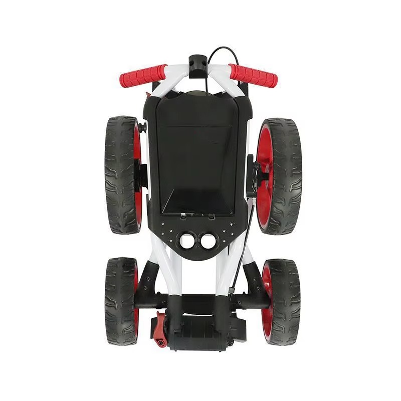 Golf Push Cart 4 Wheel Sturdy  - Golf Umbrella ulasan dan harga