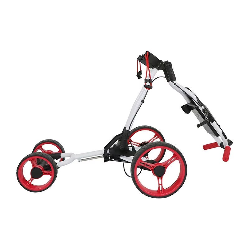 Golf Push Cart 4 Wheel Sturdy  - Golf Umbrella ulasan dan harga