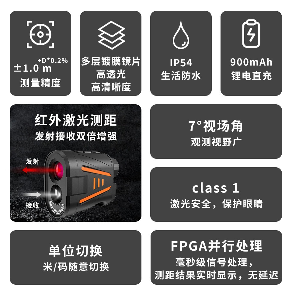 High Precision Golf Laser Rang - Golf Rangefinder ulasan dan harga