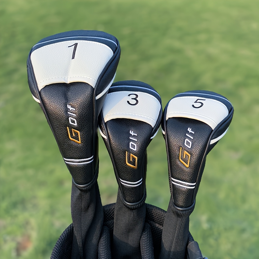 1pc/3pcs Golf Headcovers - Dri - Golf Driver ulasan dan harga