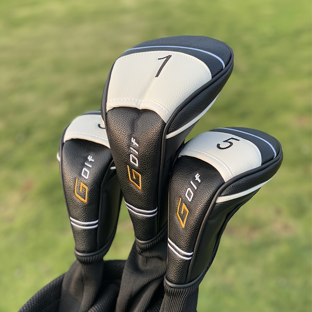1pc/3pcs Golf Headcovers - Dri - Golf Driver ulasan dan harga