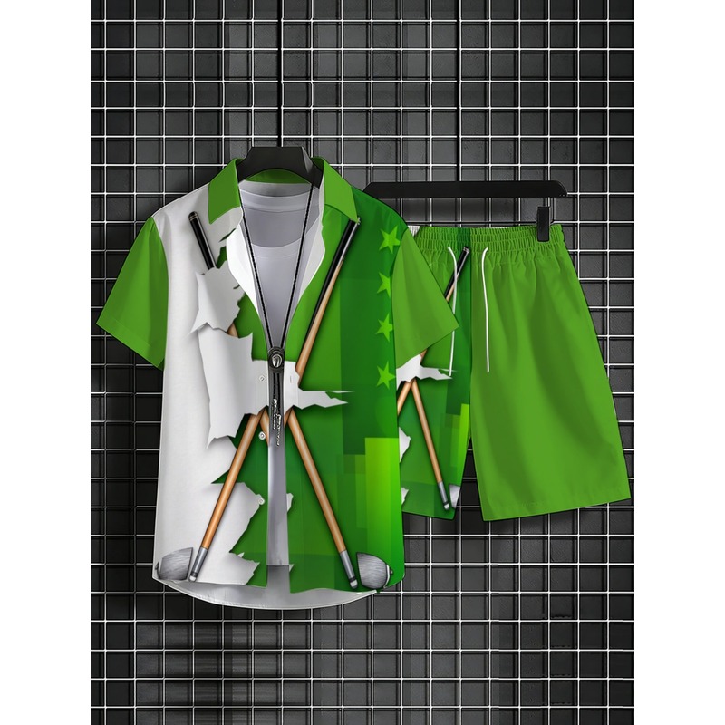 Men's Lightweight Casual Green - Golf Clubs ulasan dan harga