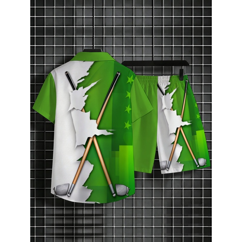 Men's Lightweight Casual Green - Golf Clubs ulasan dan harga