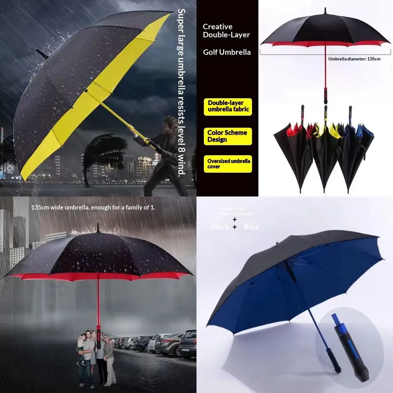 Large Windproof Golf Umbrella  - Golf Umbrella Large ulasan dan harga